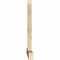 Ekena Millwork Portland Rough Sawn Timber Gable Bracket, Douglas Fir, 84"W x 56"H x 4"D x 6"F, 16/12 Pitch GBW084X56X0406POR00RDF - alternate 5